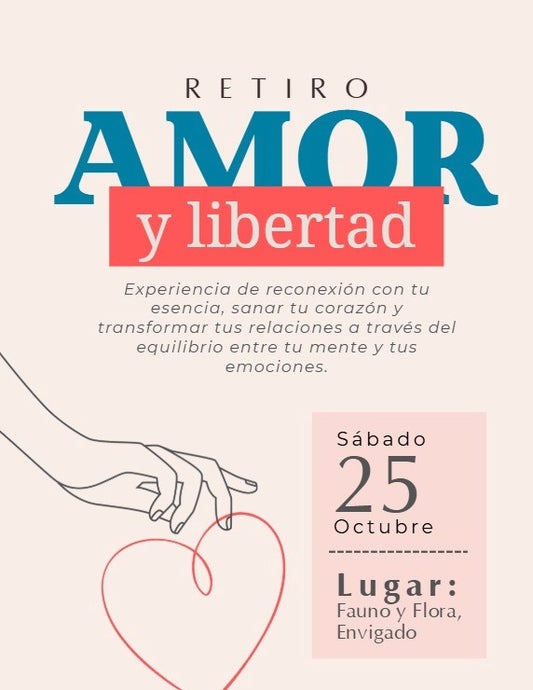 RETIRO: Amor y Libertad ✨ Un día completo para sanar en libertad